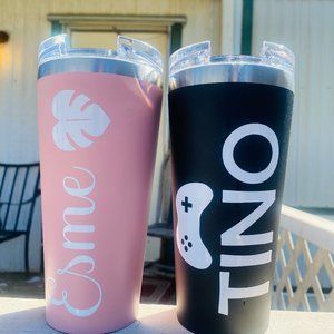 Tumbler stainless steel cups